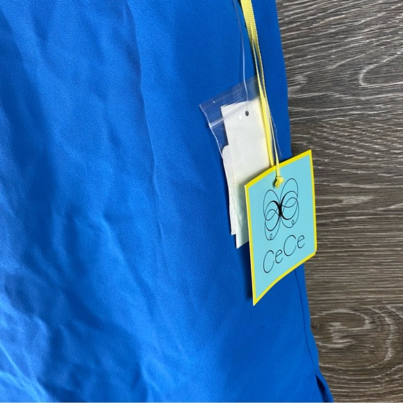 CeCe Pleated Collar Blouse NWT - Picture 5 of 9